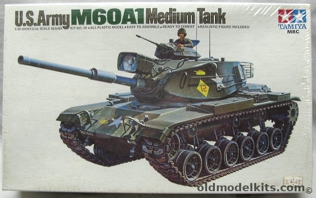 Tamiya 1/35 M60A1 Medium Tank, MT328 plastic model kit